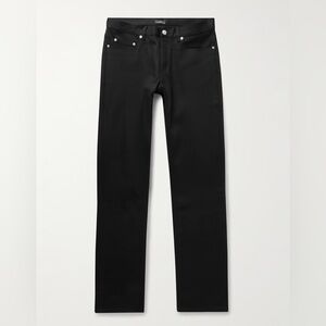 A.P.C. New Standard black straight-leg jeans